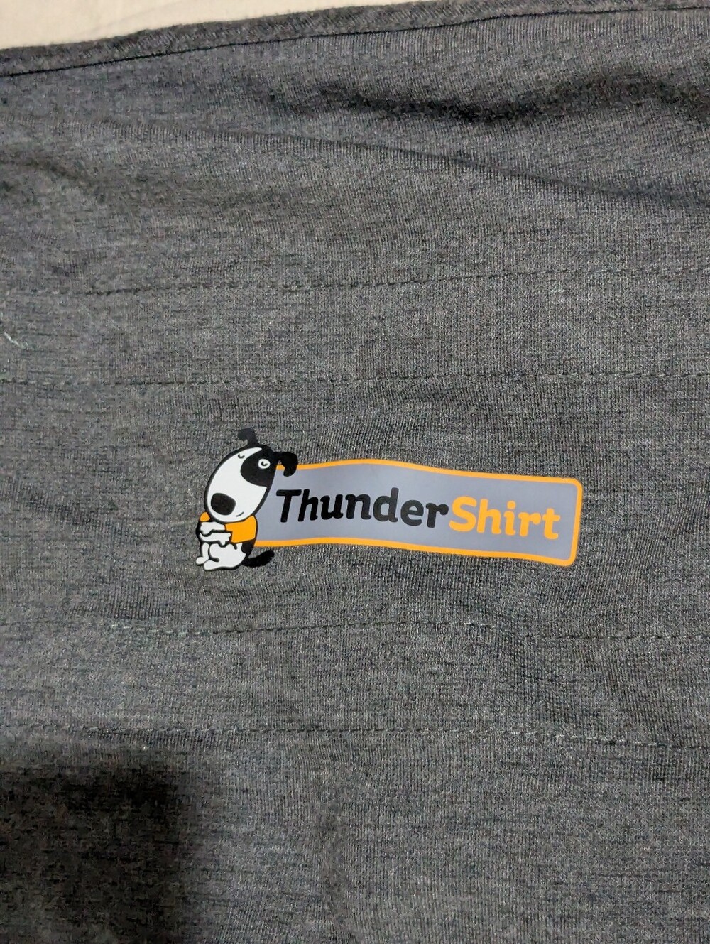 ThunderShirt Anxiety Vest for Dogs β Heather Gray, Size XL - Picture 9 of 9